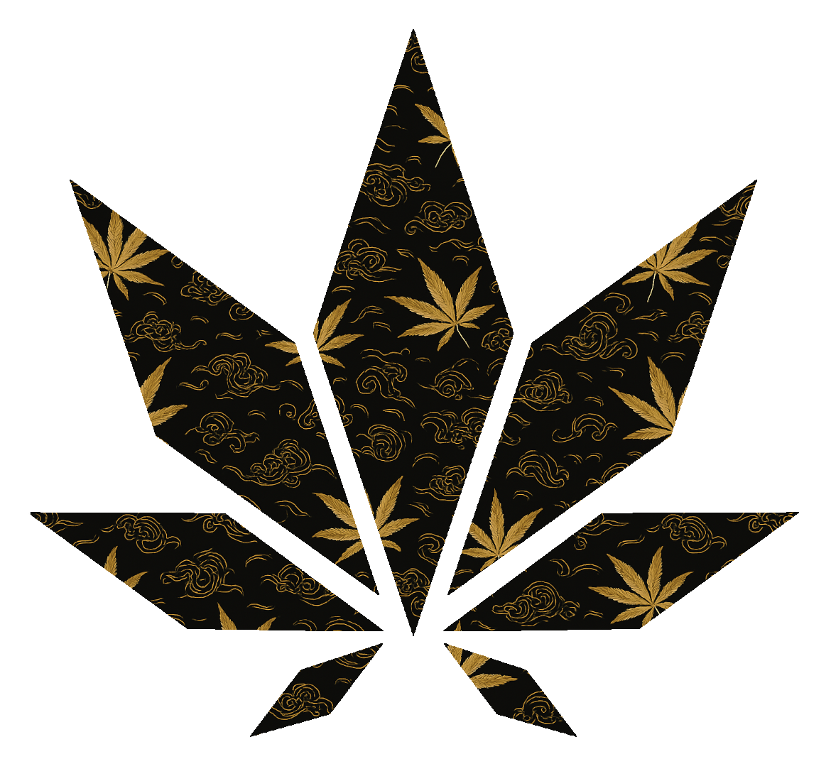 Stylizovaný list Morava Hemp